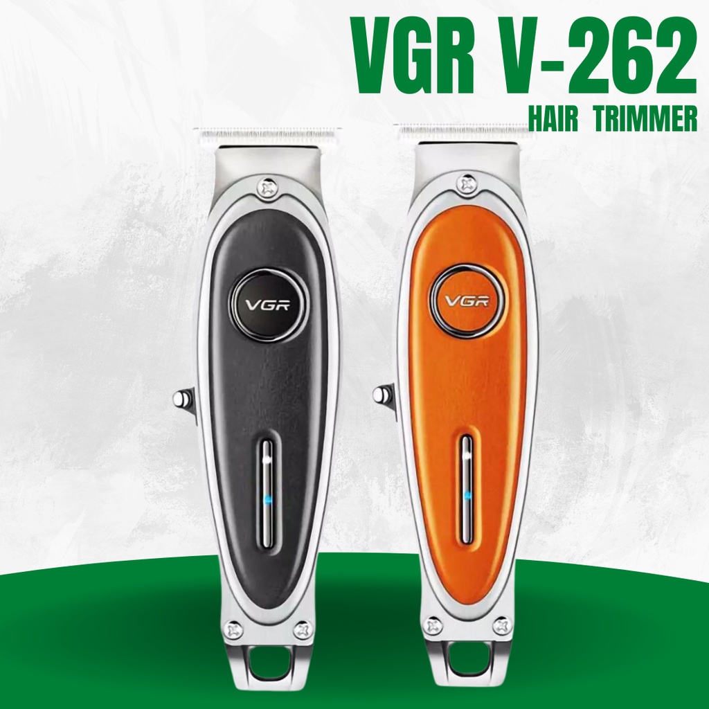 VGR V-262 ปัตตาเลี่ยนตัดผมไร้สาย Hair Trimmer | Shopee Thailand
