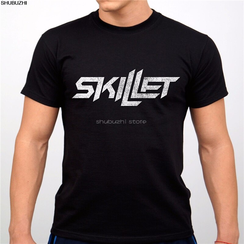 เสื้อยืด O-Neck Skillet สวมใส่สบายผู้ชาย
