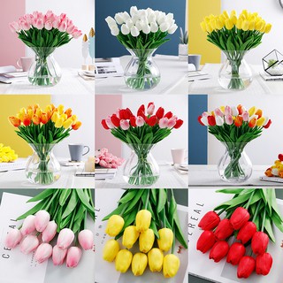 แหล่งขายและราคาดอกไม้ปลอม ดอกทิวลิป ดอกทิวลิปปลอม แต่งห้อง ดอกไม้ พร๊อบถ่ายรูป ของขวัญ ดอกไม้ประดิษฐ์ Tulip Flower Blossom Decorationอาจถูกใจคุณ