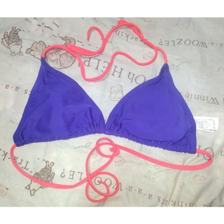 บิกินนี่ BIKINI OLD NAVY ไซส์Mสีม่วง/ชมพูบานเย็น ฟรีไซส์ งานผูกคอ ผูกหลัง ของแท้100% แถมจัดส่งฟรีค่ะ