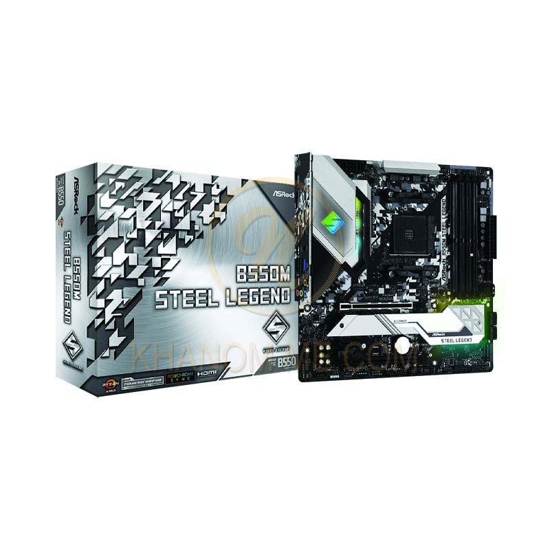 MAINBOARD (AM4) ASROCK B550M STEEL LEGEND