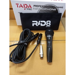 ไมค์TADA RAD8 แถมสายXLR 5เมตร หัวเเปลง Phone