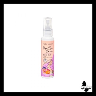 CUTE PRESS Bye Bye Smell Hair &amp; Body Mist (คิวท์ เพลส บ๊าย บาย สเม็ล แฮร์ แอนด์ บอดี้ มิสท์) - FRESH FRUITY [60ml.]