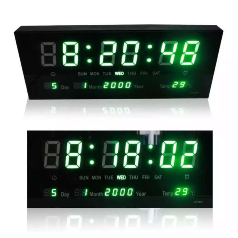 LXJ นาฬิกาดิจิตอล LED DIGITAL CLOCK แขวนผนัง รุ่น JH3615