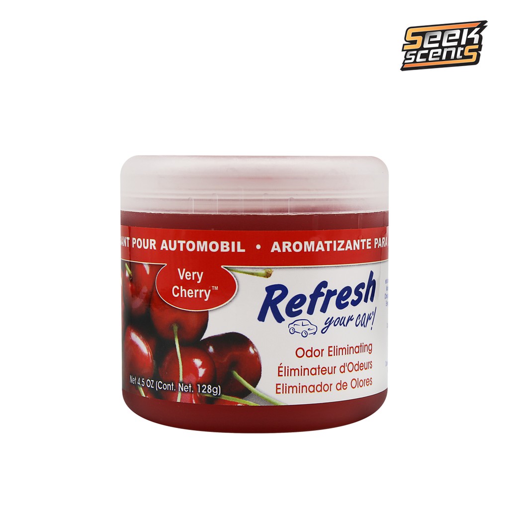 Refresh Your Car Gel Can Very Cherry (น้ำหอมปรับอากาศรถยนต์) (REG05)