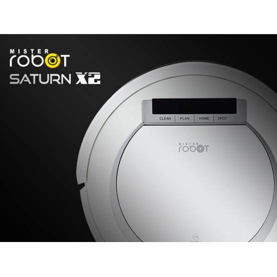 Mister Robot หุ่นยนต์ดูดฝุ่น รุ่น SATURN X2 (สีขาว)  สภาพดี ใช้น้อยมากกก