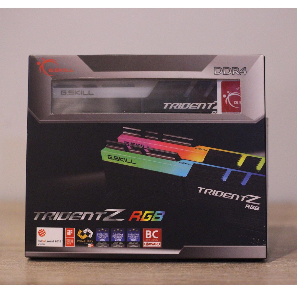 RAM PC (แรมพีซี) G.SKILL TRIDENT Z RGB32GB (16GBx2) DDR4/3600