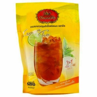 ﻿ChaTraMue Lemon Tea ชาตรามือ ชามะนาว ปรุงสำเร็จชนิดผง 500g.