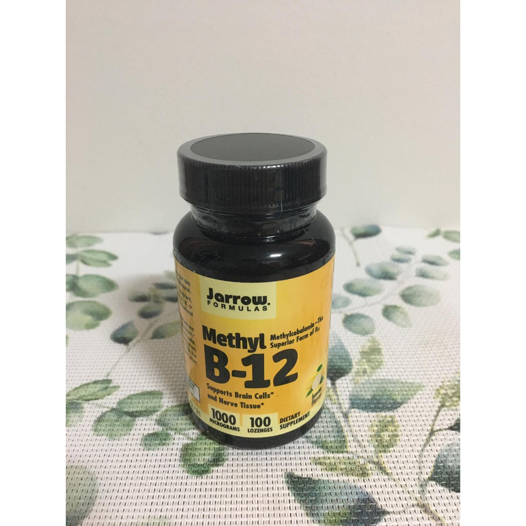 พร้อมส่ง Jarrow Formulas, Methyl B-12, Lemon Flavor, 1000 Mcg, 100 ...