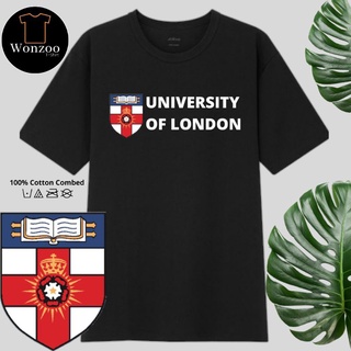 เสื้อยืด พิมพ์ลาย UNIVERSITY OF LONDON คุณภาพสูง สําหรับผู้หญิง