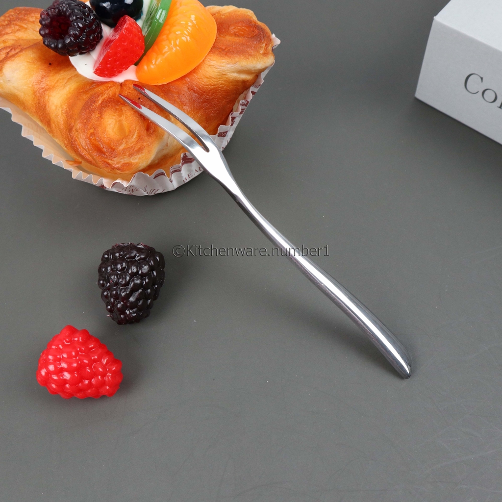 KITCHENWARE_NUMBER1 ส้อมจิ้มผลไม้งานสแตนเลสเนื้อหนา2.5มิล
