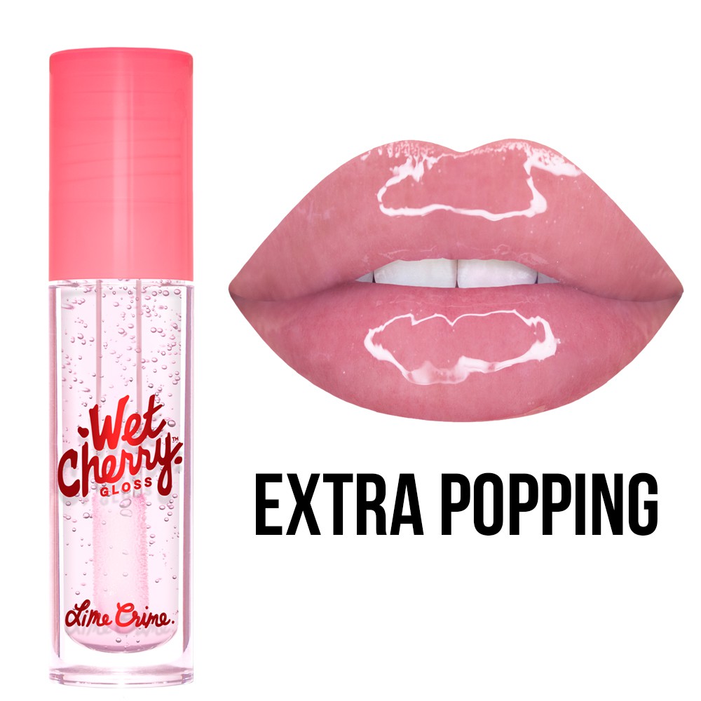 Lime Crime Wet Cherry Lip Gloss สี Extra Popping By Lime Crime Thailand