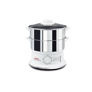 Tefal หม้อนึ่ง Steamer Convenaient Stainless กำลังไฟ 900 วัตต์ ขนาดความจุ 6 ลิตร รุ่น VC145130 -Silver