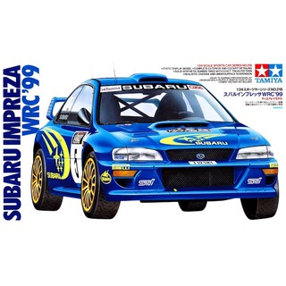 โมเดลรถยนต์ TAMIYA SUBARU IMPREZA WRC99 1/24