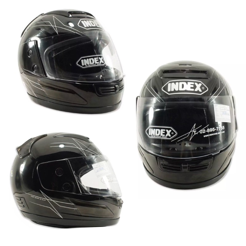 B-Helmet-INDEX หมวกกันน๊อคเต็มใบ รุ่น 811 i-shield หน้ากาก 2 ชั้น