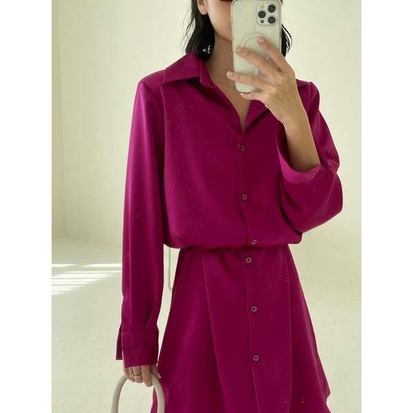 LARA SHIRT DRESS****
