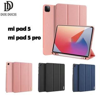 DOMO Folding Stand กรณี xiaomi mipad 5 11 inch 2021 tablet case Funda mipad 5 pro 5G Smart silicon cover