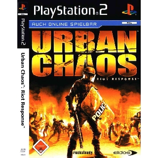 แผ่นเกมส์ Urban Chaos Riot Response PS2 Playstation2 คุณภาพสูง ราคาถูก