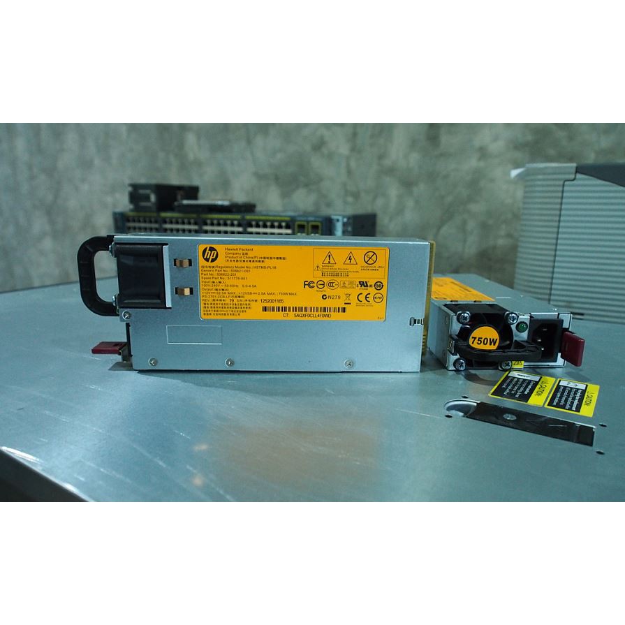 power supply hp dl380p 360p g7 g8 750W มือ 2 พร้อมใช้งาน