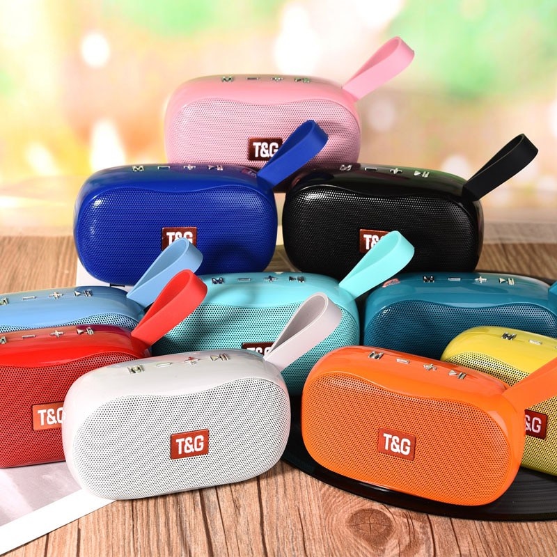ลำโพงบลูทูธ ขนาดพกพา รุ่น TG173 ลำโพง bluetooth มาพร้อมสายห้อยลำโพง
