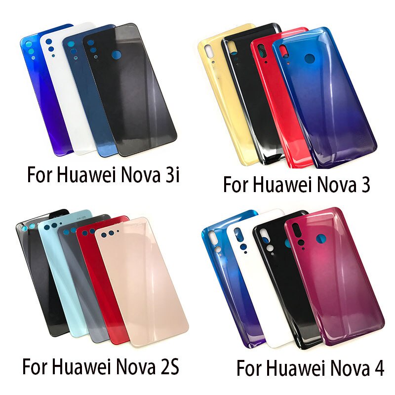 ใหม่ สติกเกอร์ติดประตูด้านหลัง แบตเตอรี่ สําหรับ Huawei Nova 4 3 3i 2 2S