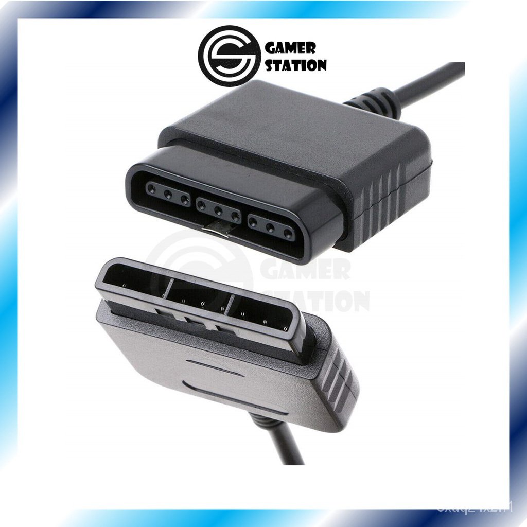 1iPm PS2 Controller Extension Cable PlayStation 2 PS1 1.8m Controller