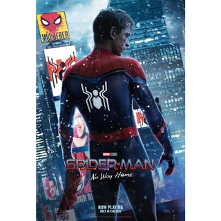 โปสเตอร์หนัง Spider Man สไปเดอร์แมน Superhero Movie Poster ภาพติดผนัง ตกแต่งบ้าน รูปติดห้อง ของสะสม ร้านคนไทย 77poster