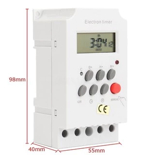 Timer Switch 25A KG316T-ll เครื่องตั้งเวลา เปิด-ปิด อุปกรณ์ไฟฟ้า อัตโนมัติ Kg 12V DC