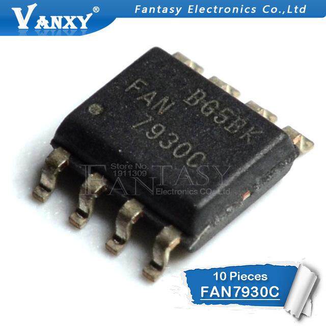 10 ชิ้น FAN7930 FAN7930C 7930C SOP-8 Factor Correction - PFC Critical Conduction โหมด PFC Controller