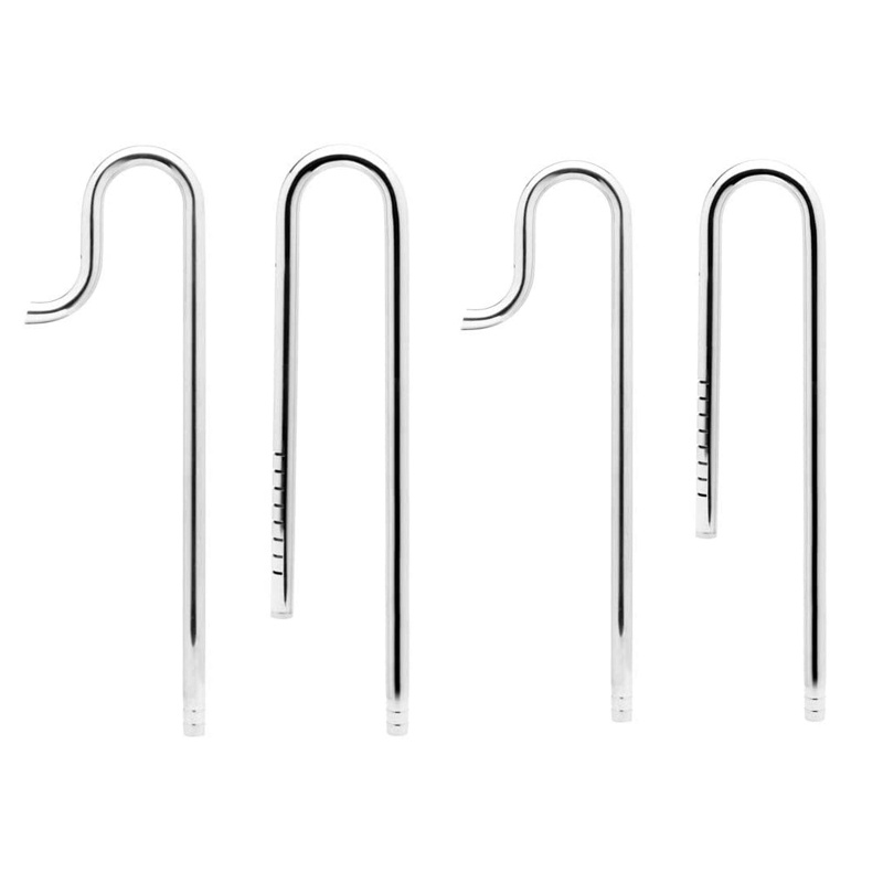 TG 2 Pack Metal Lily Inflow และ Outflow ท่อสแตนเลส 304 คุณภาพ