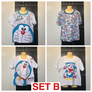 เสื้อยืดเด็กลายลิขสิทธิ์แท้ SET B