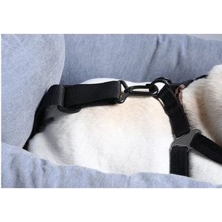 Happy PETs 🐶🚘 Pet car seat สุนัข เบาะสุนัข ที่นอนสุนัขในรถยนตร์มาพร้อมสายล็อคไม่ให้กระโดด