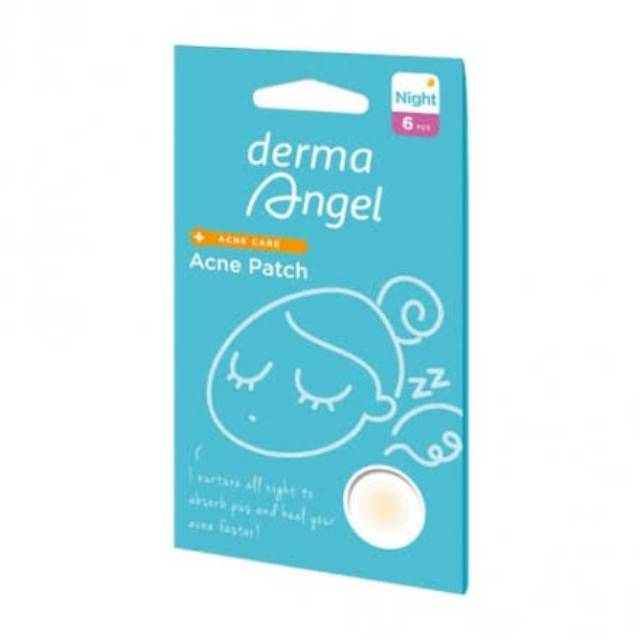 Derma angel แผ่นแปะสิว ไนท์ 6s