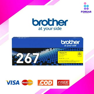 Brother TN-267 Y Yellow ตลับหมึกโทนเนอร์ สีเหลือง ของแท้