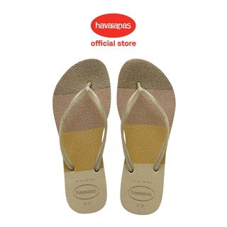 Havaianas พาเลตต์สีเรืองแสง สีเทาทราย สําหรับผู้หญิง