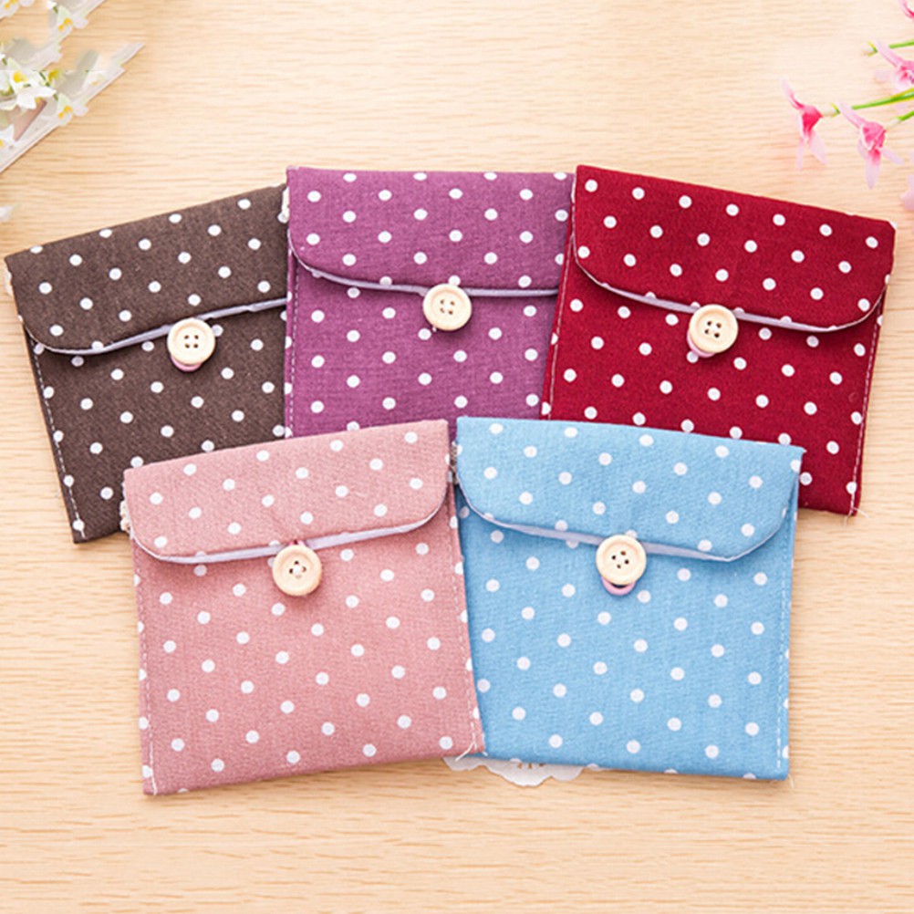 กระเป๋าจัดเก็บสิ่งของ สำหรับของกระจุกกระจิก กระเป๋าใส่ผ้าอนามัย  By MUISUNGSHOP