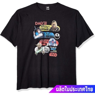 เสื้อยืดสีพื้น STAR WARS Mens Officially Licensed Tees For Dad sale Star Wars สตาร์ วอร์ส