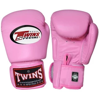 นวมชกมวย Twins Special Boxing Gloves BGVL3 นวมสีล้วน หนังแท้