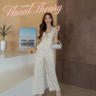 #JBS889 Floral Theory Jumpsuit