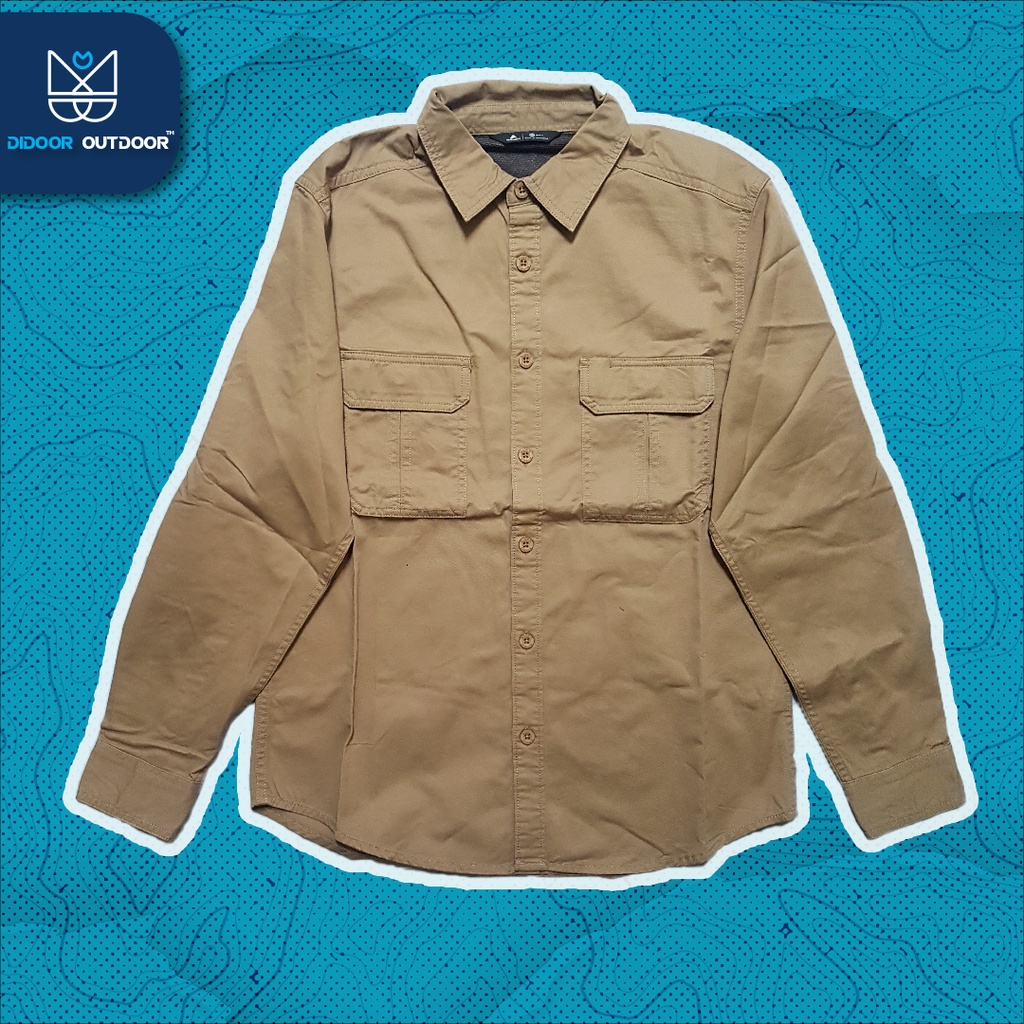 เสื้อ KEMEJA Janggi - สีกากี