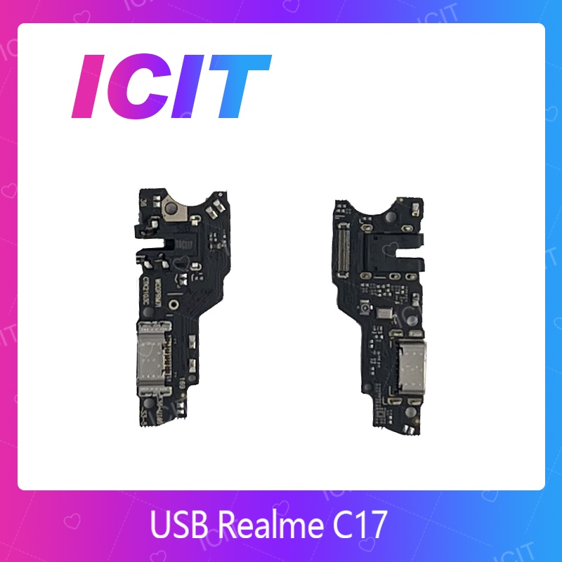 Realme C17 อะไหล่สายแพรตูดชาร์จ แพรก้นชาร์จ Charging Connector Port Flex Cable（ได้1ชิ้นค่ะ) ICIT 2020