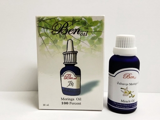 น้ำมันมะรุมสกัดเย็น 100% (Moringa Seed Oil) ขนาด 30 ml.