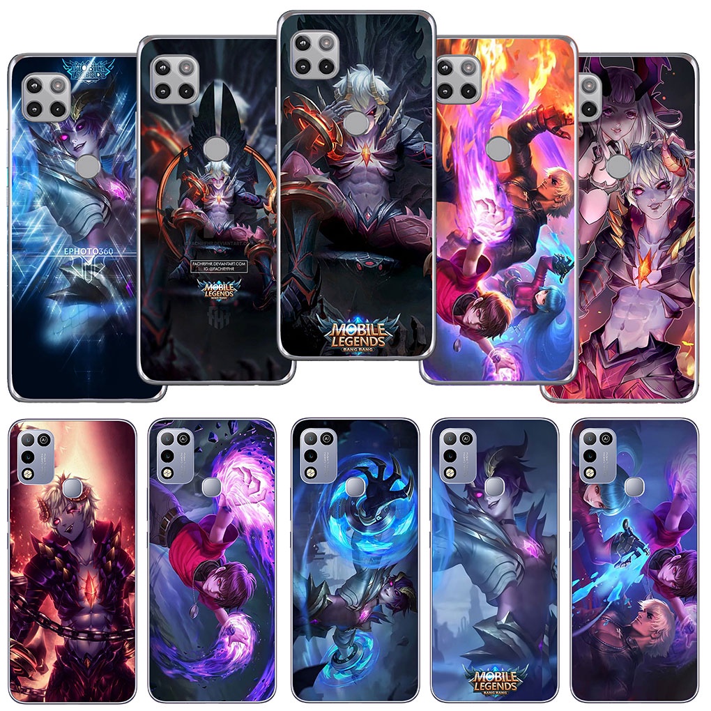Cover Soft Infinix Hot 10i 10 Play Lite 10T 10Sสมาร์ท 5 Hot10 Smart5 Casing DA167 MLBB Mobile Legend