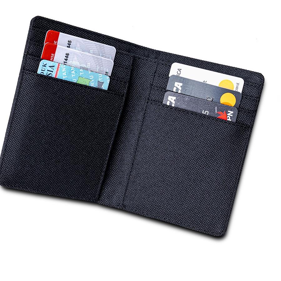 ใหม่ [myDaily.id] JFR Canvas Mens Wallet Canvas 3/4 Fold Wallet - JP11