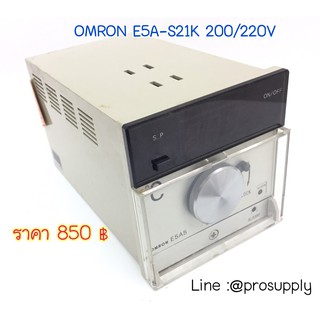 E5A5-S21K temp control 200/220v omron