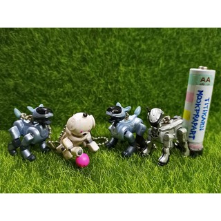 Gachapon กาชาปองหุ่นยนต์หมา AIBO (Robot Dog) จิ๋ว Sony ปี 2000 โมเดลหมา