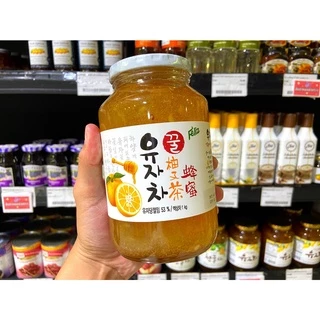 🔥🔥ขวดใหญ่ เฟลิซ ยูสุ ชาส้มเกาหลี ผสมน้ำผึ้ง 1 กิโลกรัม Honey Citron Feliz BRAND Yuzu Tea เฟลิส ยูซุ (8068)