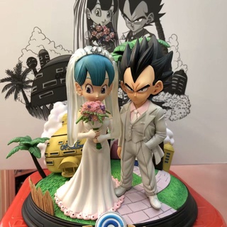 ฟิกเกอร์ อนิเมะ Dragon Ball gk Wedding Vegeta and Bumatlanks Bulmarmar สําหรับตกแต่งงานแต่งงาน❤