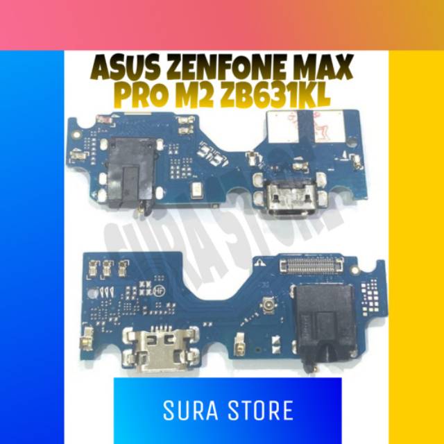 Écran LCD + Vitre Tactile Noire Pour ASUS Zenfone Max Pro M2 ZB631KL - Neuf