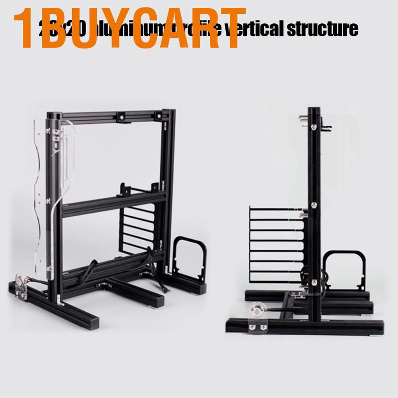 1buycart ATX / M-ATX ITX Open Case Overclocking Aluminum Frame Chassis Rack DIY chassis support for discrete grap